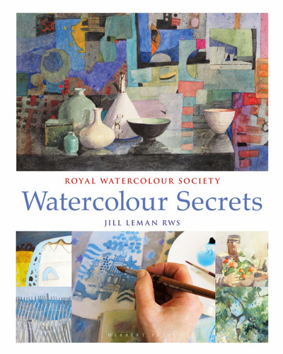 Watercolour Secrets book cover by Jill Leman