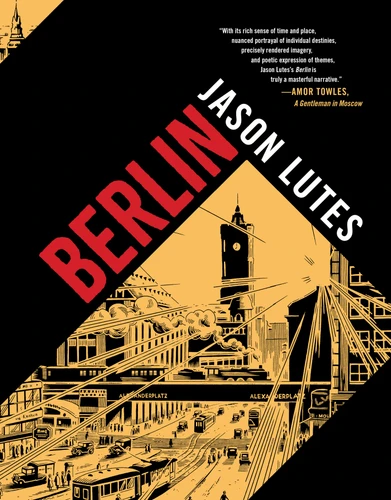 Berlin (Berlin) book cover by Jason Lutes