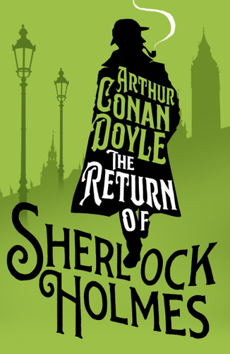 The Return of Sherlock Holmes book cover by Sir Arthur Conan Doyle