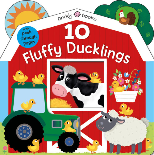 Tiny Tots Peep-Through: 10 Fluffy Ducklings (Tiny Tots Peep Through) book cover by Roger Priddy