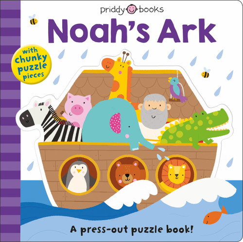 Noah's Ark (Puzzle & Play): A Press-Out Puzzle Book (Puzzle & Play) book cover by Roger Priddy