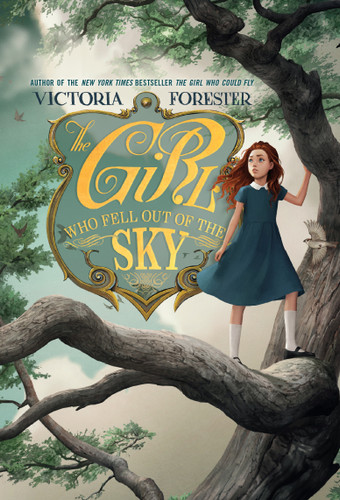 The Girl Who Fell Out of the Sky (Piper McCloud #3) book cover by Victoria Forester