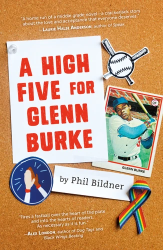 A High Five for Glenn Burke book cover by Phil Bildner