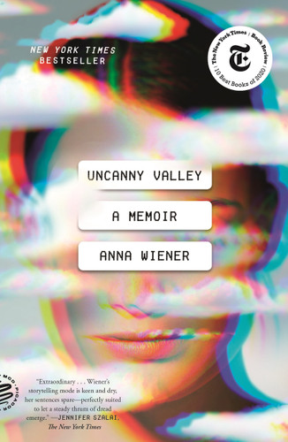 Uncanny Valley: A Memoir book cover by Anna Wiener