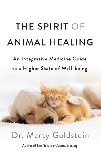 The Spirit of Animal Healing: An Integrative Medicine Guide to a Higher State of Well-being book cover by Marty Goldstein