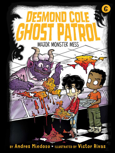 Major Monster Mess (Desmond Cole Ghost Patrol) book cover by Andres Miedoso