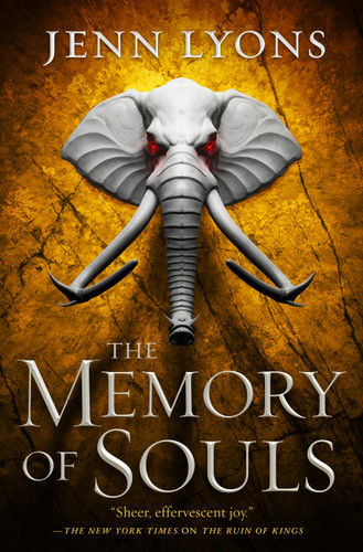 The Memory of Souls book cover by Jenn Lyons