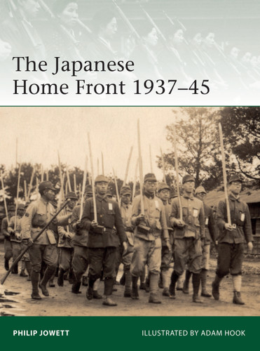 The Japanese Home Front 1937–45 (Elite #240) book cover by Philip Jowett