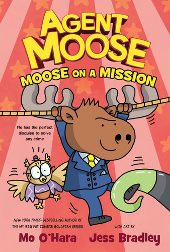 Agent Moose: Moose on a Mission (Agent Moose #2) book cover by Mo O'Hara
