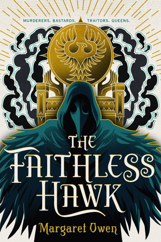 The Faithless Hawk book cover by Margaret Owen
