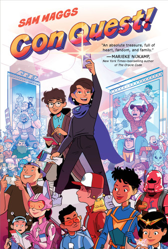 Con Quest! book cover by Sam Maggs