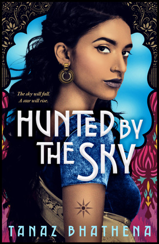 Hunted by the Sky book cover by Tanaz Bhathena