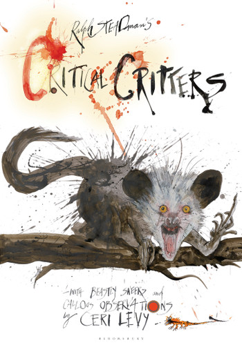 Critical Critters book cover by Ralph Steadman, Ceri Levy