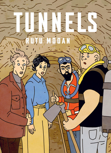 Tunnels book cover by Rutu Modan
