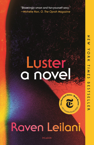 Luster: A Novel book cover by Raven Leilani
