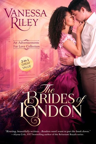 The Brides of London: an Advertisements for Love collection book cover by Vanessa Riley