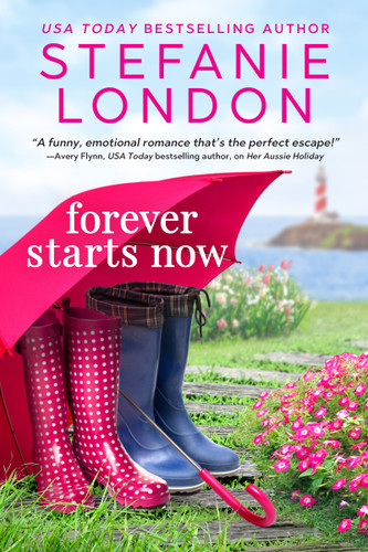 Forever Starts Now book cover by Stefanie London
