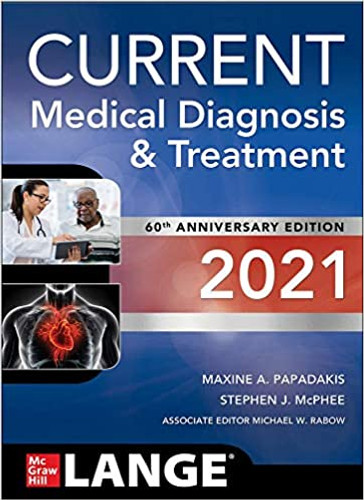 Current Medical Diagnosis and Treatment 2021 - Cover