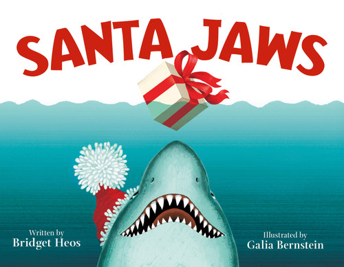 Santa Jaws book cover by Bridget Heos