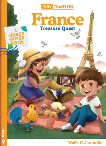 Tiny Travelers France Treasure Quest (Tiny Travelers) book cover by Steven Wolfe Pereira, Susie Jaramillo