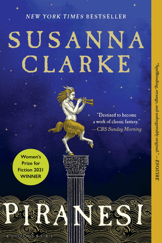 Piranesi book cover by Susanna Clarke