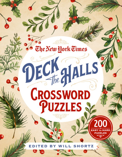 The New York Times Deck the Halls Crossword Puzzles: 200 Easy to Hard Puzzles book cover by The New York Times