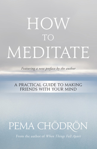 How to Meditate: A Practical Guide to Making Friends with Your Mind book cover by Pema Chödrön