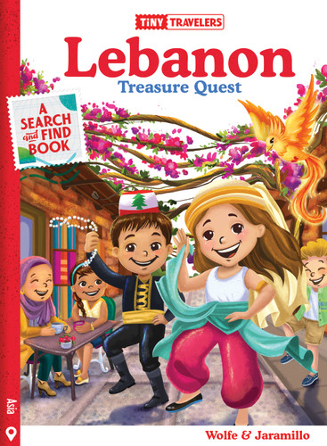 Tiny Travelers Lebanon Treasure Quest (Tiny Travelers) book cover by Steven Wolfe Pereira, Susie Jaramillo