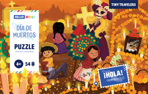 Tiny Travelers Puzzle: Día de Muertos (Tiny Travelers) book cover by 
