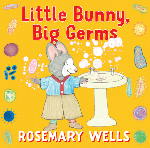 Little Bunny, Big Germs book cover by Rosemary Wells