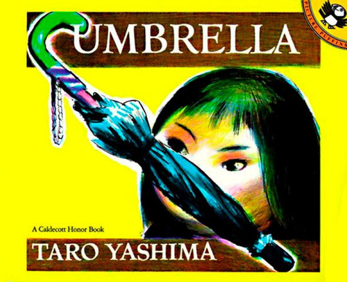 Umbrella book cover by Taro Yashima