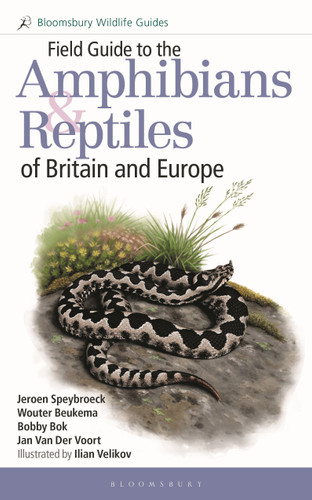 Field Guide to the Amphibians and Reptiles of Britain and Europe book cover by Jeroen Speybroeck, Wouter Beukema, Bobby Bok, Jan Van Der Voort