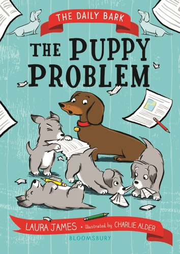 The Daily Bark: The Puppy Problem book cover by Laura James