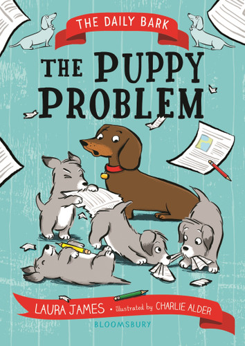 The Daily Bark: The Puppy Problem book cover by Laura James