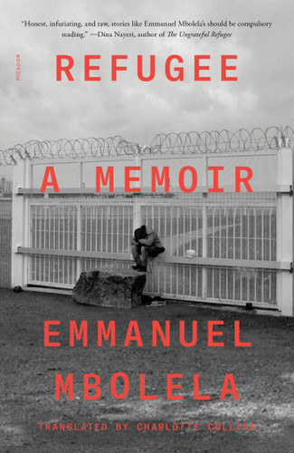Refugee: A Memoir book cover by Emmanuel Mbolela