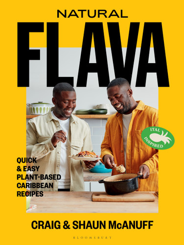 Natural Flava: Quick & Easy Plant-Based Caribbean Recipes book cover by Craig McAnuff, Shaun McAnuff