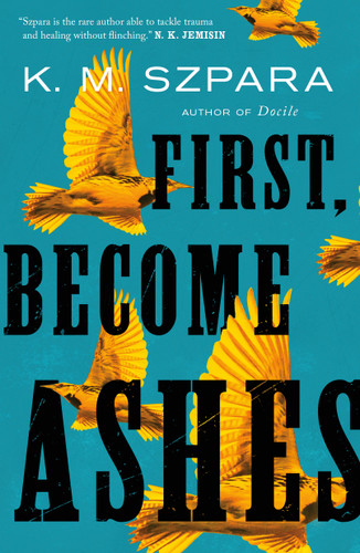 First, Become Ashes book cover by K.M. Szpara