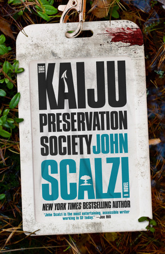 The Kaiju Preservation Society book cover by John Scalzi