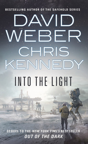 Into the Light (Out of the Dark #2) book cover by David Weber, Chris Kennedy