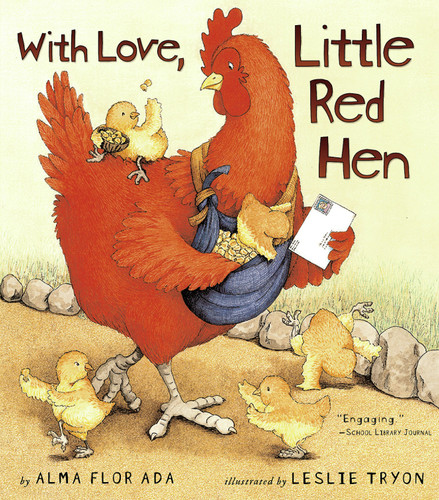 With Love, Little Red Hen book cover by Alma Flor Ada