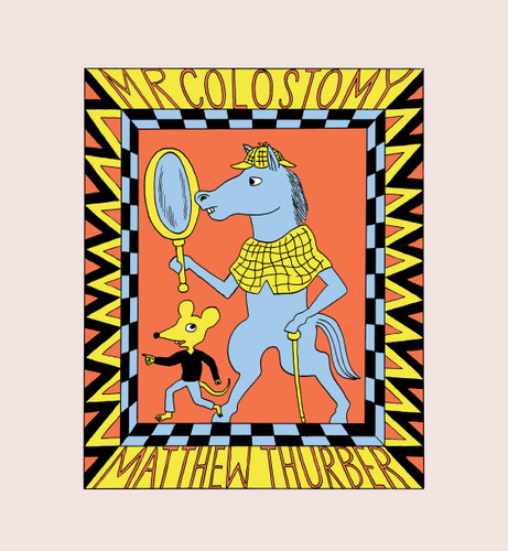 Mr. Colostomy book cover by Matthew Thurber
