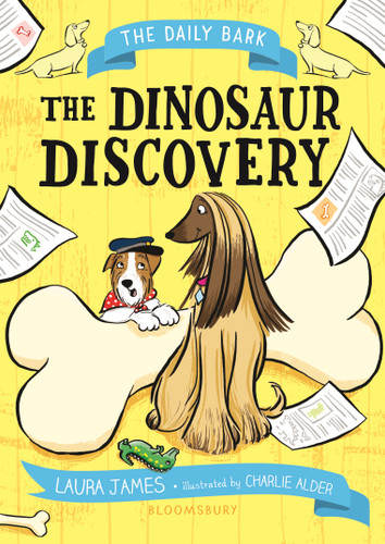The Daily Bark: The Dinosaur Discovery book cover by Laura James