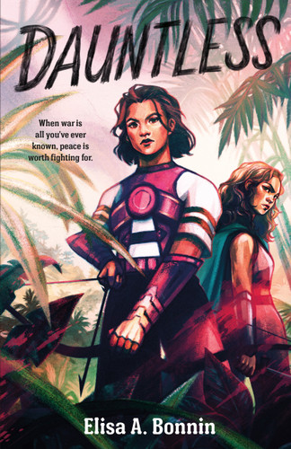 Dauntless book cover by Elisa A. Bonnin
