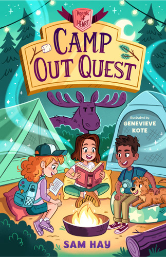 Camp Out Quest: Agents of H.E.A.R.T. (Agents of H.E.A.R.T. #2) book cover by Sam Hay