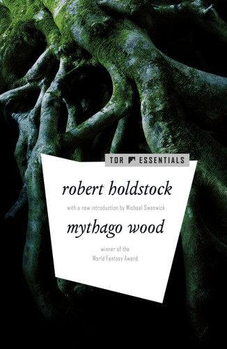 Mythago Wood book cover by Robert Holdstock