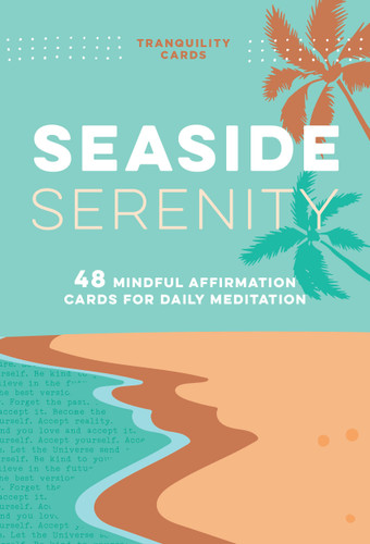 Tranquility Cards: Seaside Serenity: 48 Mindful Affirmation Cards for Daily Meditation book cover by Aimee Chase