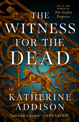 The Witness for the Dead: Book One of the Cemeteries of Amalo Trilogy book cover by Katherine Addison