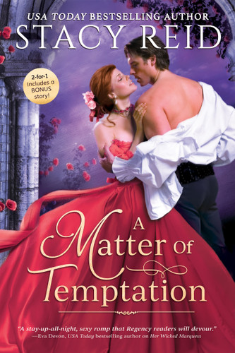 A Matter of Temptation (Unforgettable Love #1) book cover by Stacy Reid
