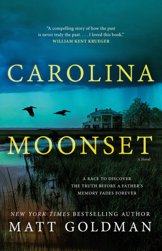 Carolina Moonset book cover by Matt Goldman