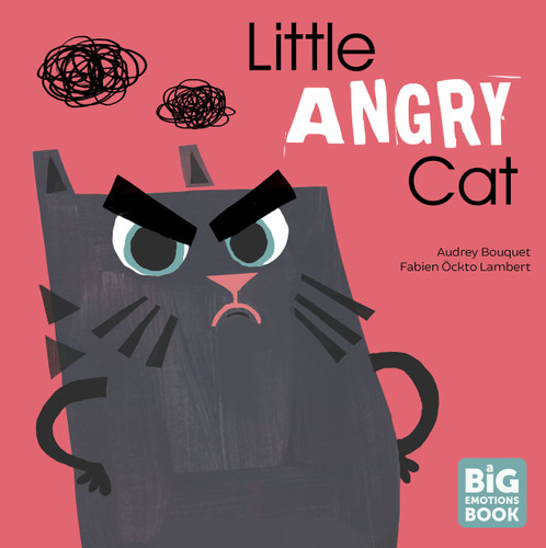 Little Angry Cat book cover by Audrey Bouquet